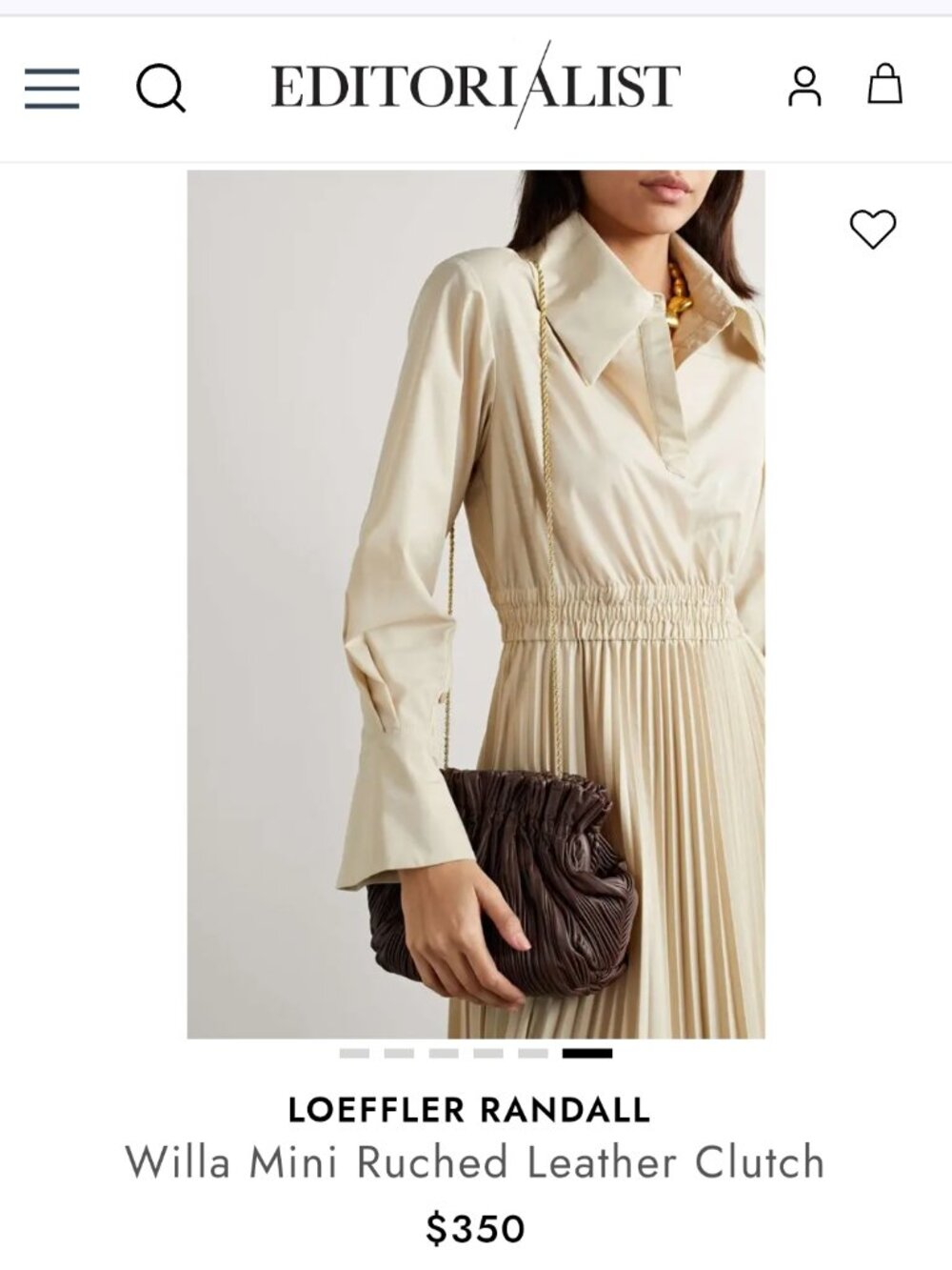 Loeffler Randall Clutch "NEW" - Picture 15 of 15